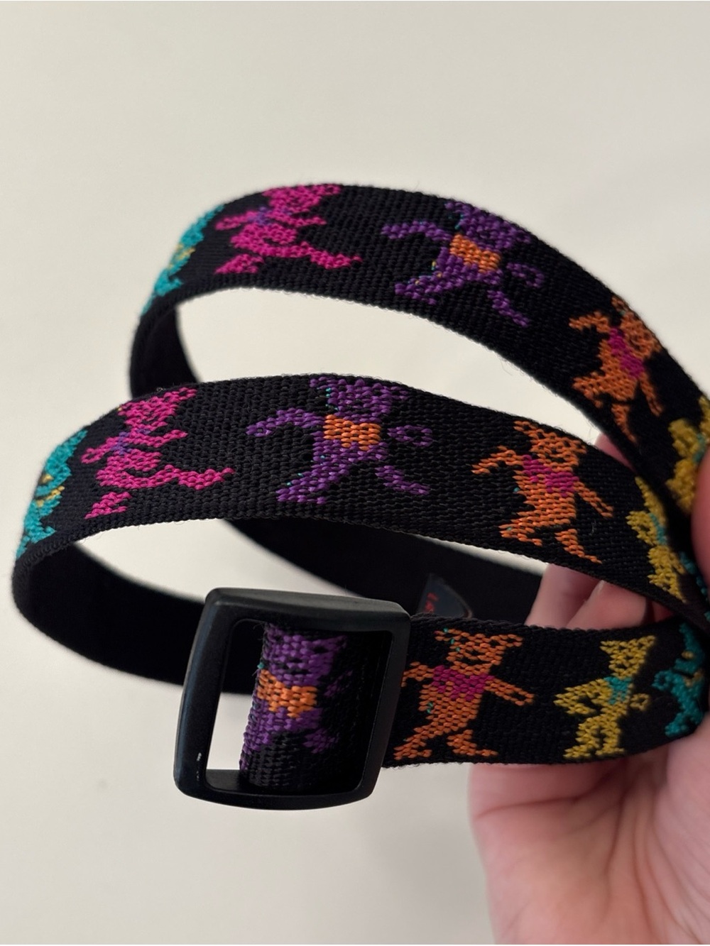 Vintage dancing bears Grateful Dead belt 32